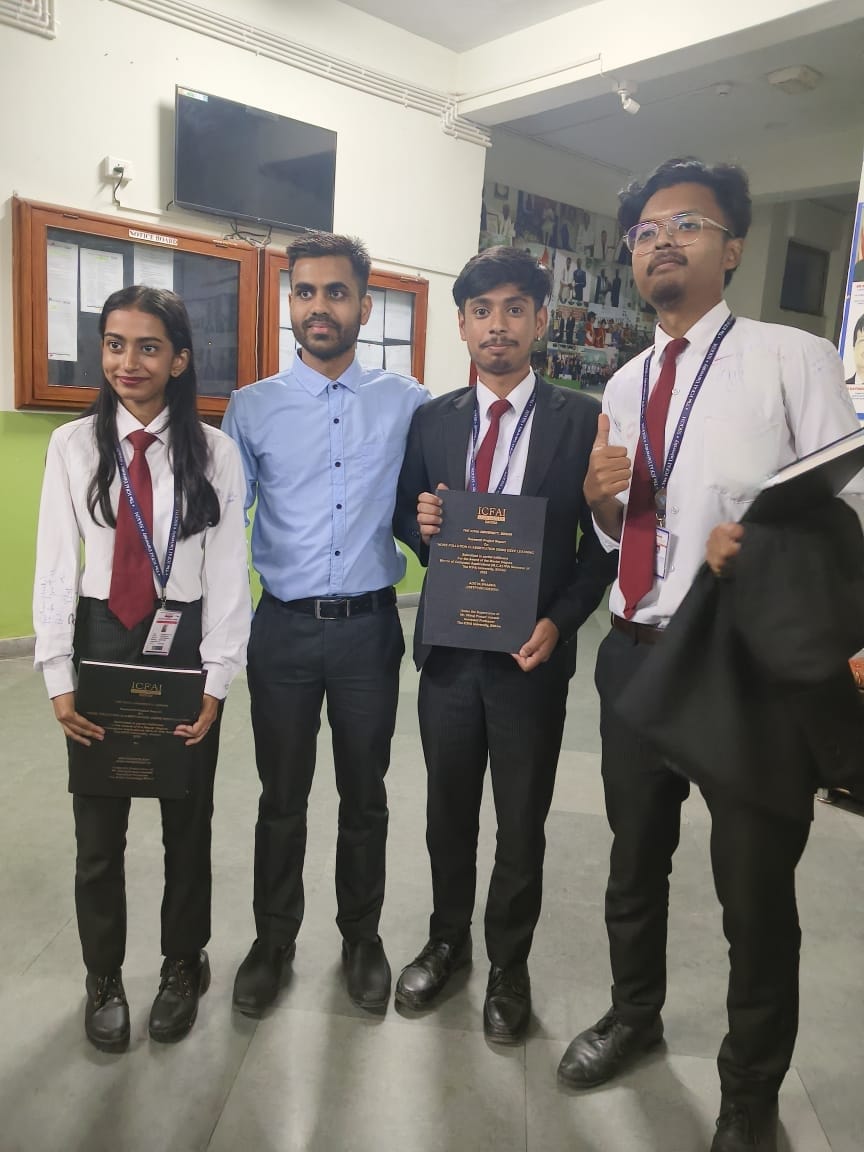 ICFAI students Research Papers accepted at leading IEEE conferences