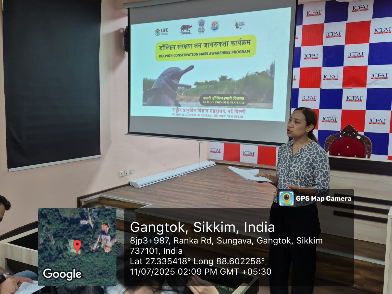 Our Dolphin, Our Duty: The ICFAI University Sikkim Joins the National Pledge for Conservation