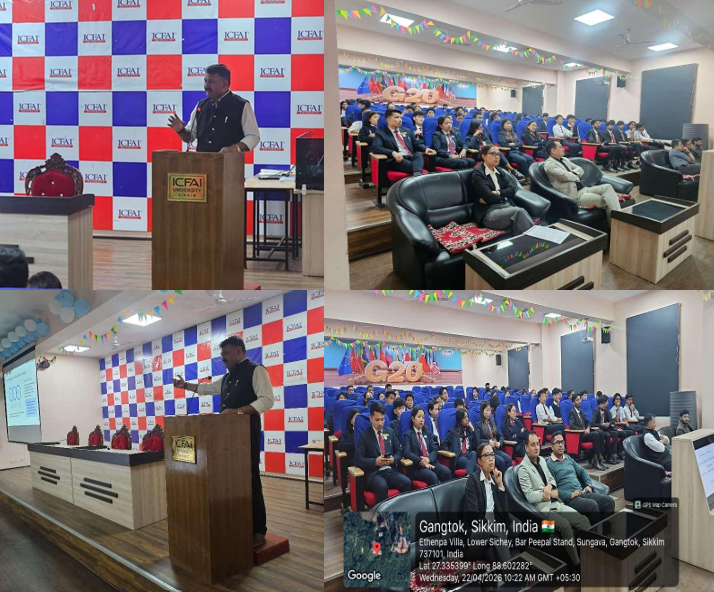 World Creativity and Innovation Day 2026 Seminar Conducted at ICFAI University Sikkim