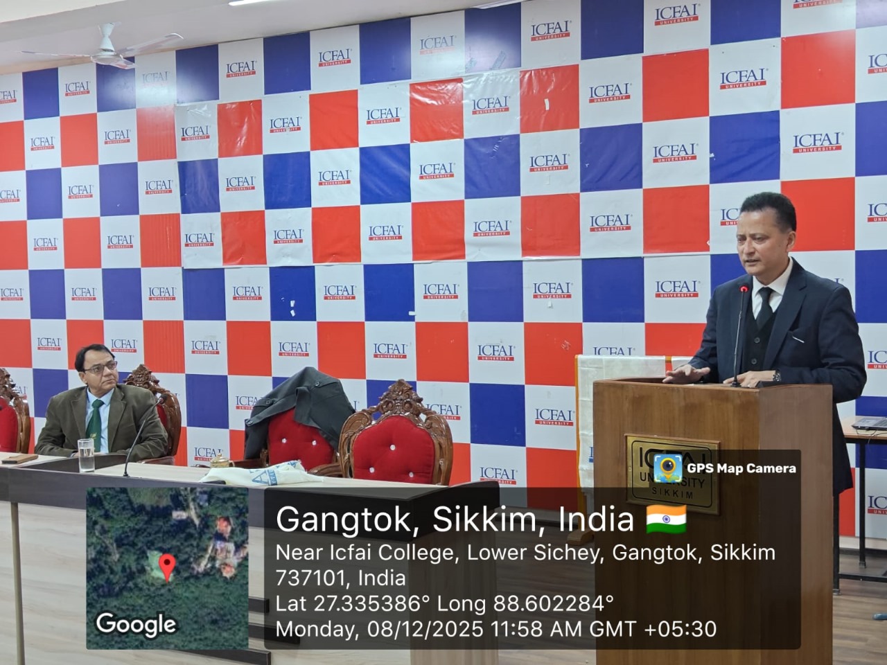 Client Counselling Session at ICFAI University Sikkim